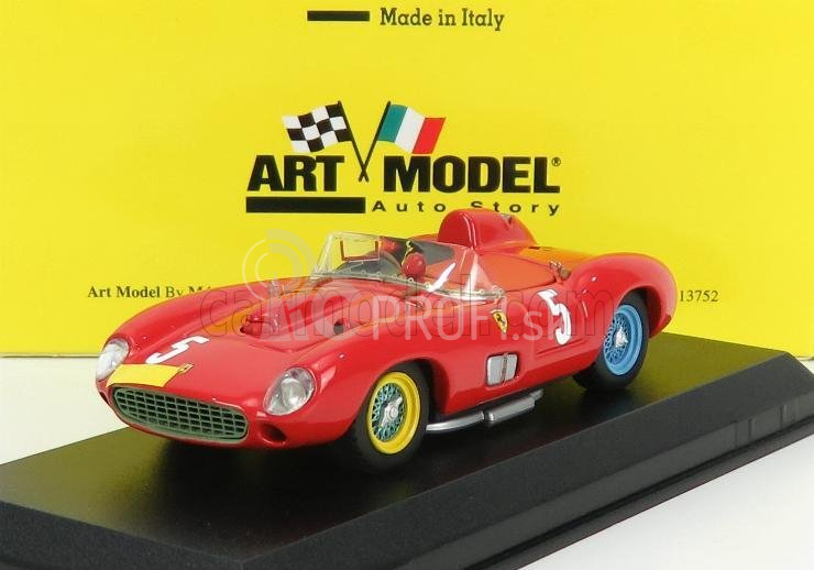 Umelecký model Ferrari 335s Ch.0700 N 5 2nd 1000km Nurburgring 1957 Collins - Gendebien 1:43 Red