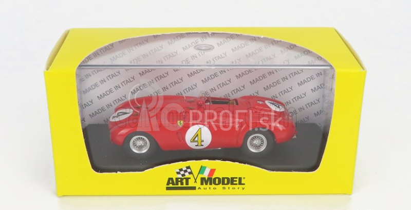 Umelecký model Ferrari 375 Plus 5.0l V12 Spider Team Scuderia Ferrari N 4 Winner 24h Le Mans 1954 Maurice Trintignant - Jose Froilan Gonzales 1:43 Red