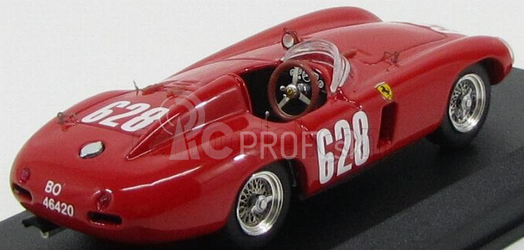 Umelecký model Ferrari 500 Mondial Spider N 628 Mille Miglia 1965 L.taramazzo 1:43 Red