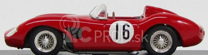 Umelecký model Ferrari 500trc Testarossa Spider N 16 Winner Virginia 1957 W.helburn 1:43 Red