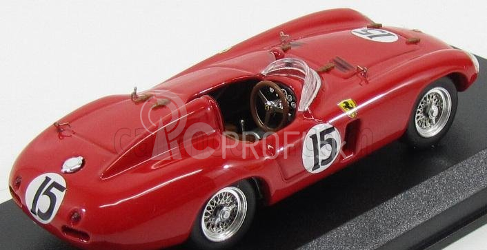 Umelecký model Ferrari 750 Monza N 15 Winner Tourist Trophy 1954 Podvozok #0440 Hawthorn - Trintignant 1:43 Červená