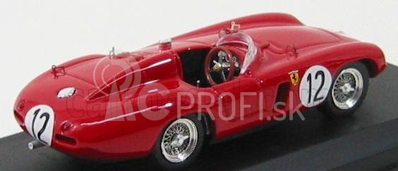 Umelecký model Ferrari 750 Monza Spider 3.0l Ch.0440 Team Helde N 12 24h Le Mans 1955 J.lucas - Helde 1:43 Red