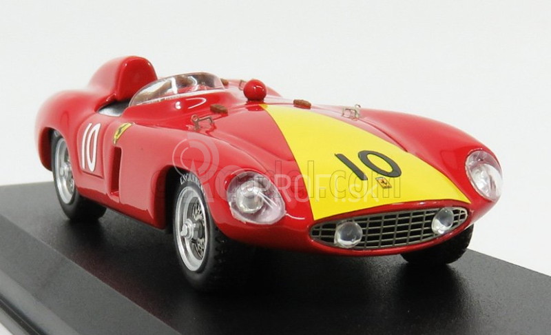 Umelecký model Ferrari 750 Monza Spider N 10 Venezuela Gp 1955 A.de Portago 1:43 Červeno-žltá