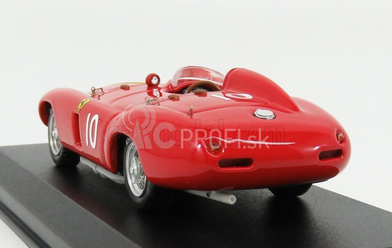 Umelecký model Ferrari 750 Monza Spider N 10 Venezuela Gp 1955 A.de Portago 1:43 Červeno-žltá