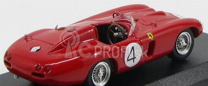 Umelecký model Ferrari 750 Monza Spider N 4 Tourist Trophy 1955 Castellotti - Taruffi 1:43 Red