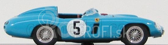 Umelecký model Ferrari 750 Monza Spider N 5 1000km Parigi 1956 Picard - Trintignant 1:43 Light Blue