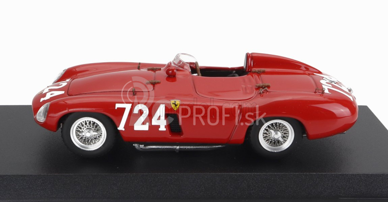 Umelecký model Ferrari 750 Monza Spider N 724 Mille Miglia 1955 Sergio Sighinolfi 1:43 Červená