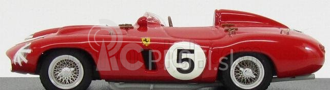 Umelecký model Ferrari 850s Spider N 5 Tourist Trophy 1955 Maglioli - Trintignant 1:43 Red