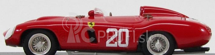 Umelecký model Ferrari 857s Spider N 20 Winner Nassau 1955 P.hill 1:43 Red