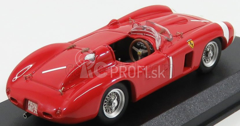 Umelecký model Ferrari 860 Monza Ch.0602 N 1. 2. 1000km Nurburgring 1956 Fangio - Castellotti 1:43 Červená