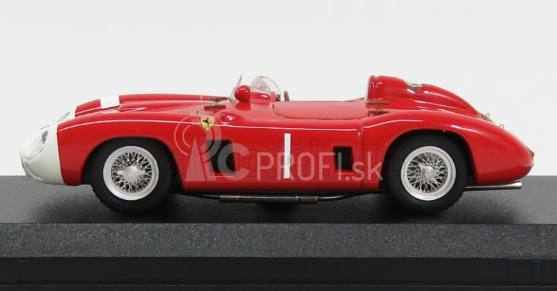 Umelecký model Ferrari 860 Monza Ch.0602 N 1. 2. 1000km Nurburgring 1956 Fangio - Castellotti 1:43 Červená