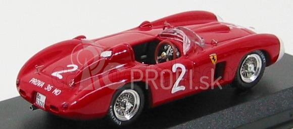 Umelecký model Ferrari 860 Monza N 2 Winner Rouen 1956 E.castellotti 1:43 Červená biela