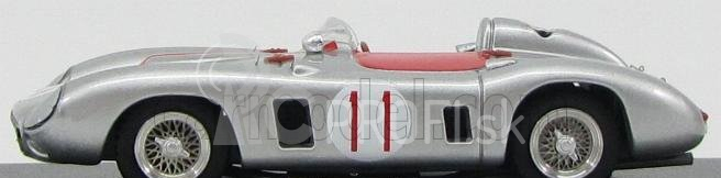 Umelecký model Ferrari 860 Monza Spider N 11 Winner Santa Maria Road Races 1956 J.von Neumann 1:43 Strieborná červená