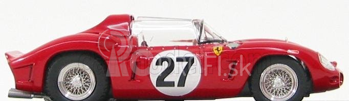 Umelecký model Ferrari Dino 268 Sp N 27 24h Le Mans 1962 Scarfiotti - Baghetti 1:43 Red