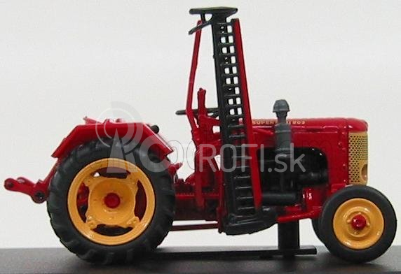 Universal hobbies Babiole Super Babi 203 Tractor 1954 1:43 Červená