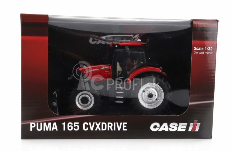 Universal hobbies Case-ih Puma 165 Cvx Drive Tractor 2022 1:32 Červená čierna