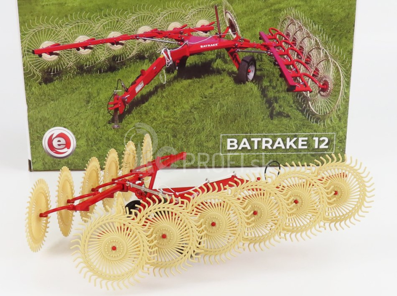 Universal hobbies Enorossi Batrake 12 Andanatore Trainato 1:32 Red Cream