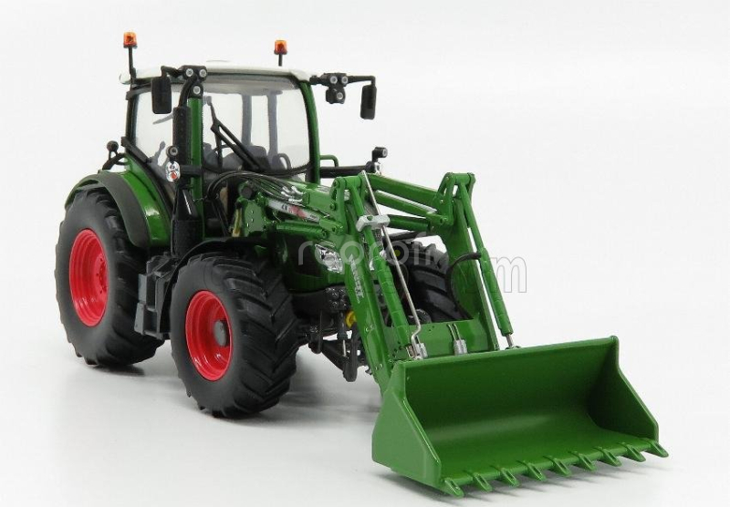 Universal hobbies Fendt 516 Vario Traktor s čelným nakladačom 4 X 80 Cargoprofi 2016 1:32 Zelená biela