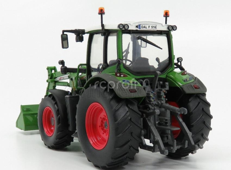 Universal hobbies Fendt 516 Vario Traktor s čelným nakladačom 4 X 80 Cargoprofi 2016 1:32 Zelená biela