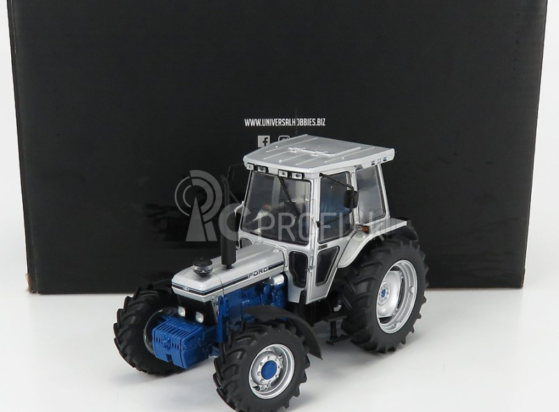 Universal hobbies Ford england 7810 Jubilee Tractor 1992 1:32 Silver Blue