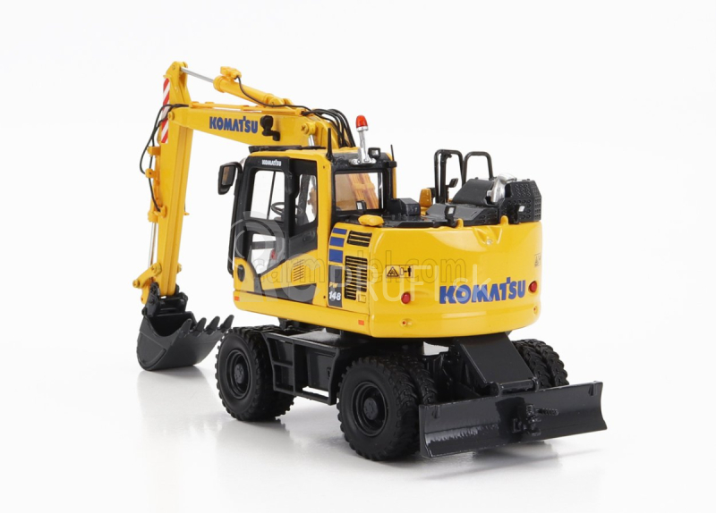 Universal hobbies Komatsu Pw148 Ruspa Gommata - traktorový škrabák 1:50 žltá čierna