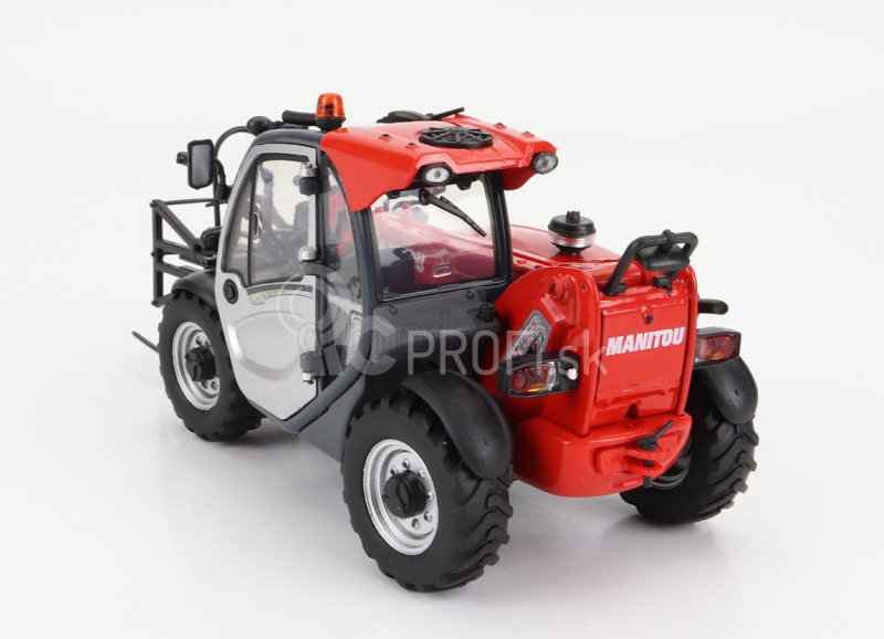 Universal hobbies Manitou Mlt 625-75h Teleskopický traktor - Elevatore 1:32 Červená strieborná