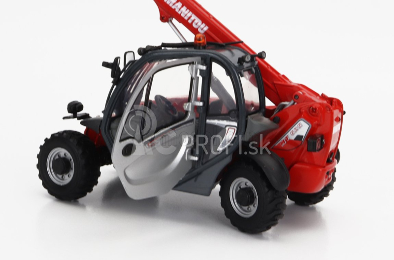 Universal hobbies Manitou Mt625t Comfort Teleskopický traktor - Elevatore 1:32 Červená strieborná