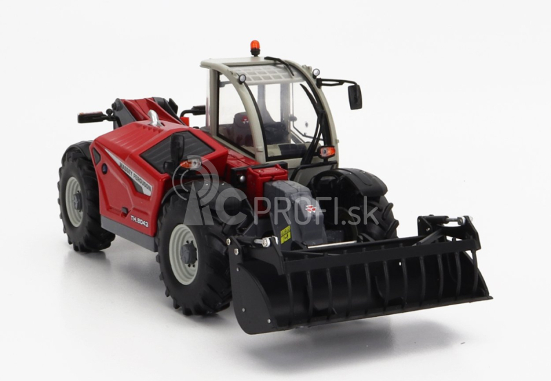 Universal hobbies Massey ferguson Mf Th.8043 Teleskopický traktor - Elevatore 1:32 Červená sivá