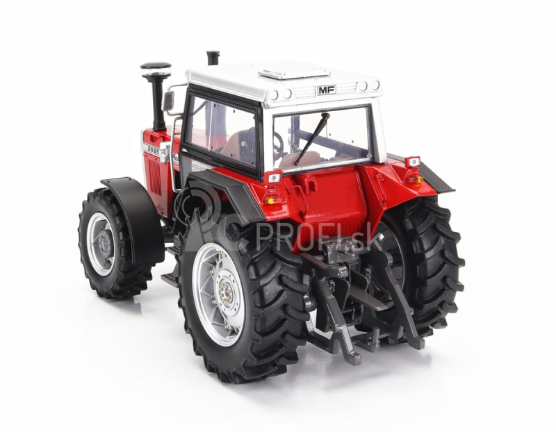 Universal hobbies Massey ferguson Mf2685 Tractor 1986 1:32 Červená strieborná