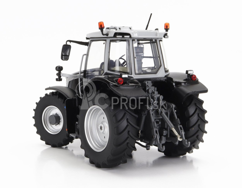 Universal hobbies Massey ferguson Mf6s.180 Tractor Black Edition 2022 1:32 Silver Black