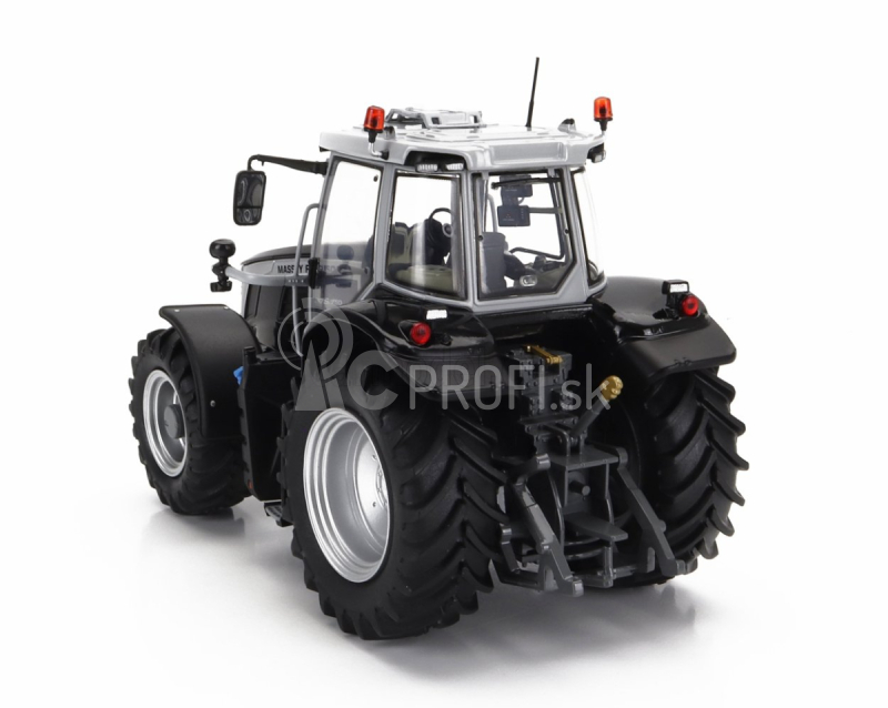 Universal hobbies Massey ferguson Mf7s.190 Tractor Black Edition 2022 1:32 Black Silver