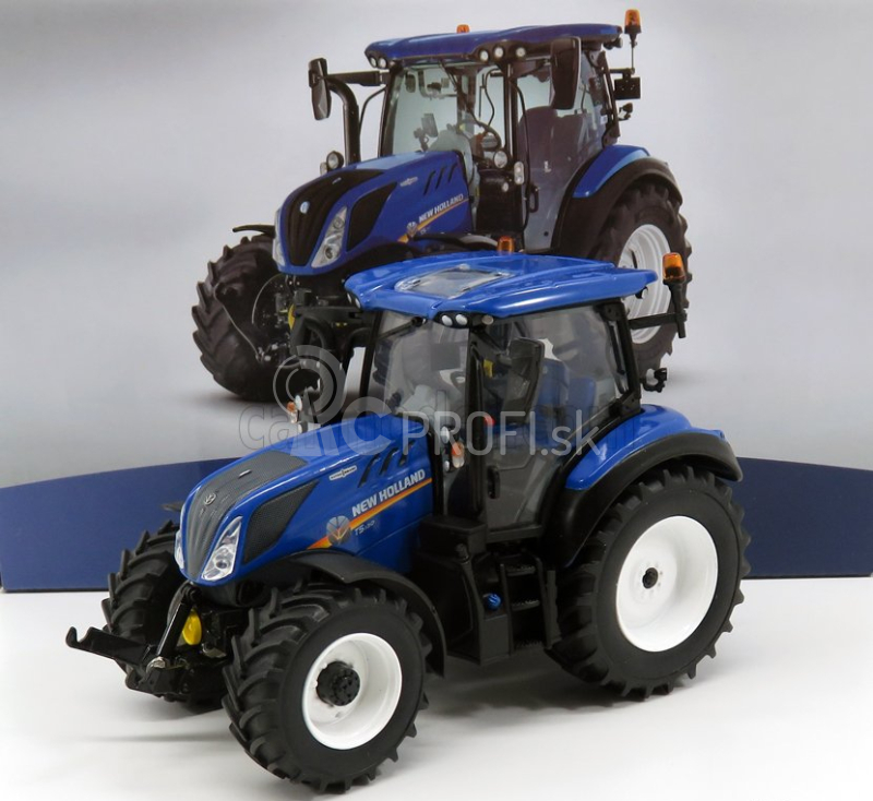 Universal hobbies New holland T5.130 Auto Command Tractor 2018 1:32 Blue Black