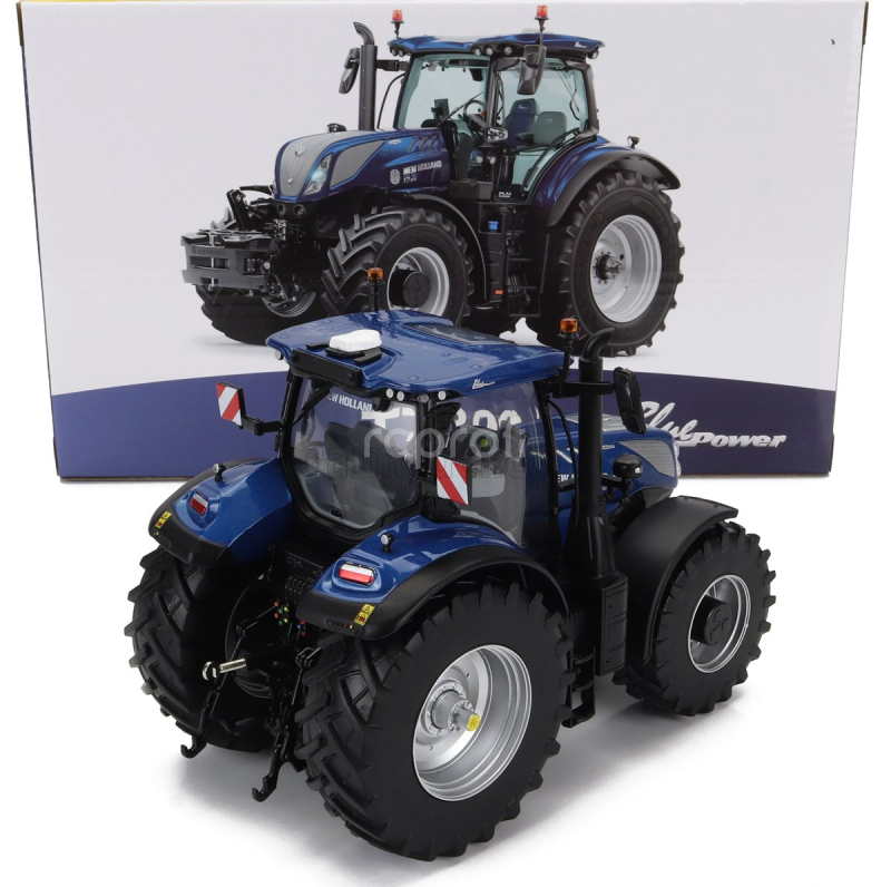 Universal hobbies New holland T7.300 Tractor Blue Power 2020 1:32 Blue Met