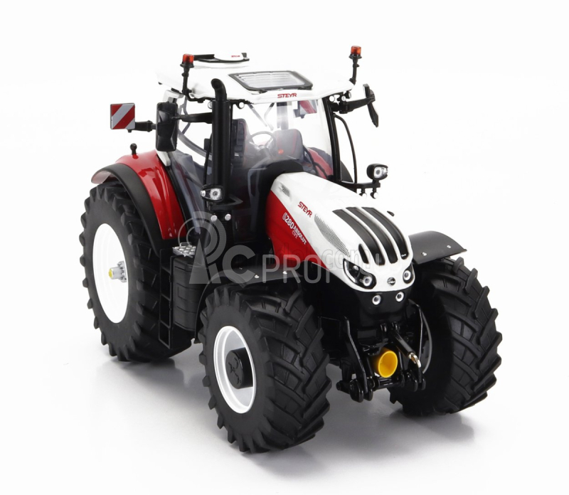 Universal hobbies Steyr 6280 Absolut Cvt Tractor 2022 1:32 červená biela