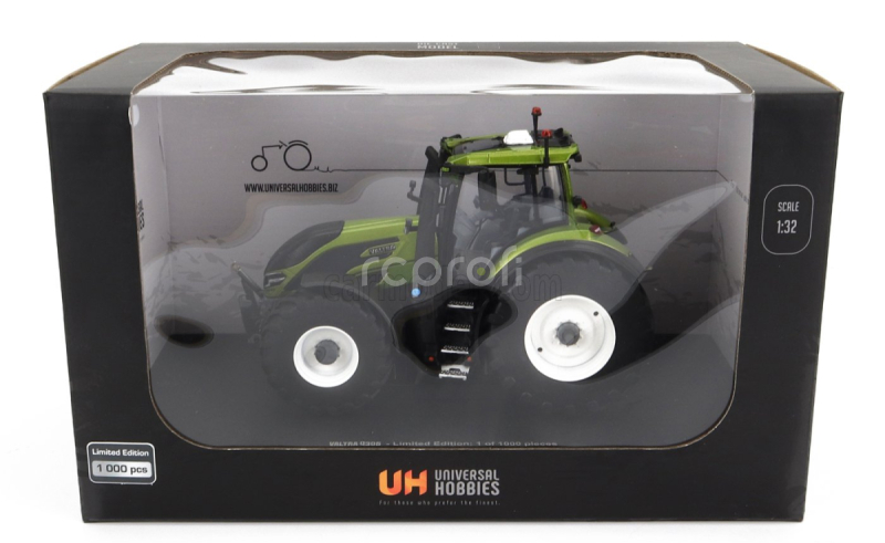 Universal hobbies Valtra Q305 Tractor 2018 1:32 Green Met