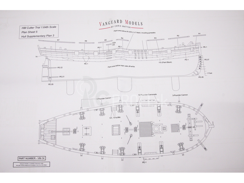 Vanguard Models HM Trial 1790 1:64