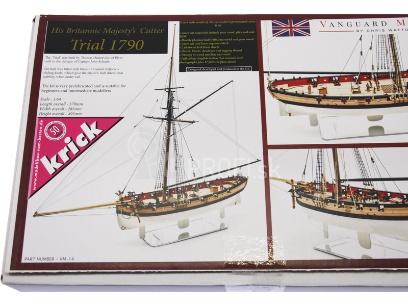 Vanguard Models HM Trial 1790 1:64