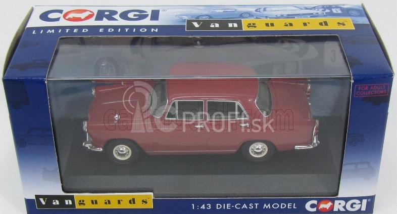 Vanguards Morris Oxford Mkvi 1961 1:43 Tmavo ružová