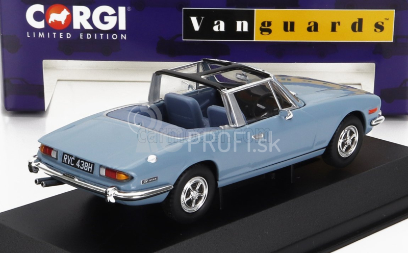 Vanguards Triumph Stag Mki Open 1970 1:43 Modrá