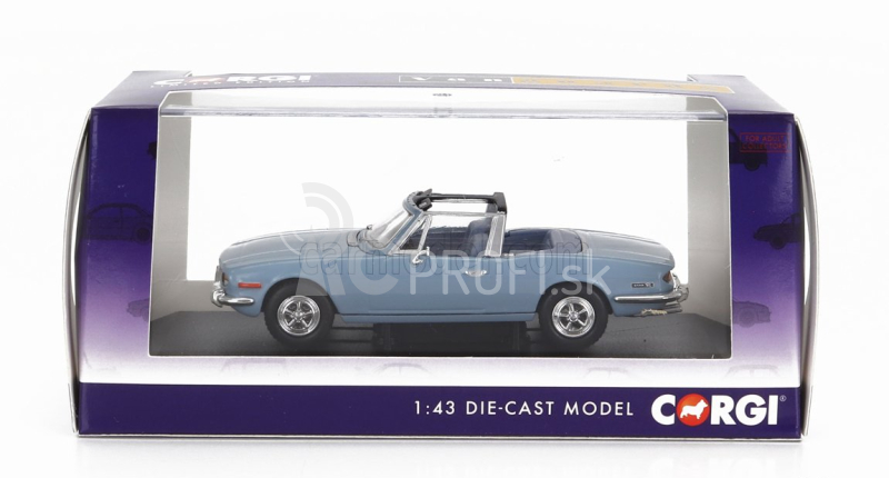 Vanguards Triumph Stag Mki Open 1970 1:43 Modrá