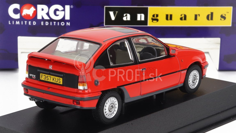 Vanguards Vauxhall Astra Gte 16v 1989 1:43 Červená