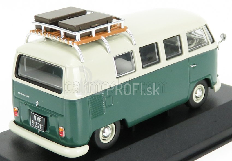 Vanguards Volkswagen T2 Minibus Camper 1961 1:43 Ivory Green