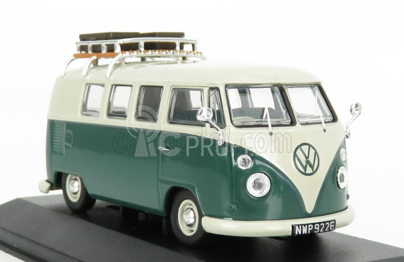 Vanguards Volkswagen T2 Minibus Camper 1961 1:43 Ivory Green