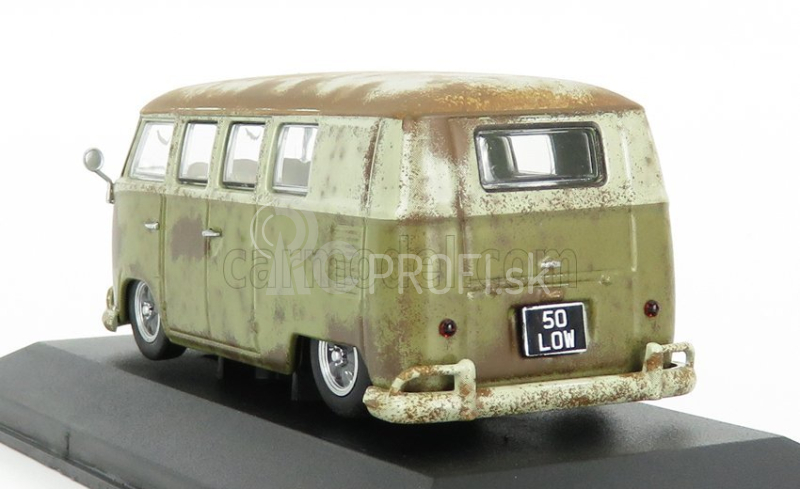 Vanguards Volkswagen T2 Minibus Camper Rat-look 1961 1:43 Hnedá krémová