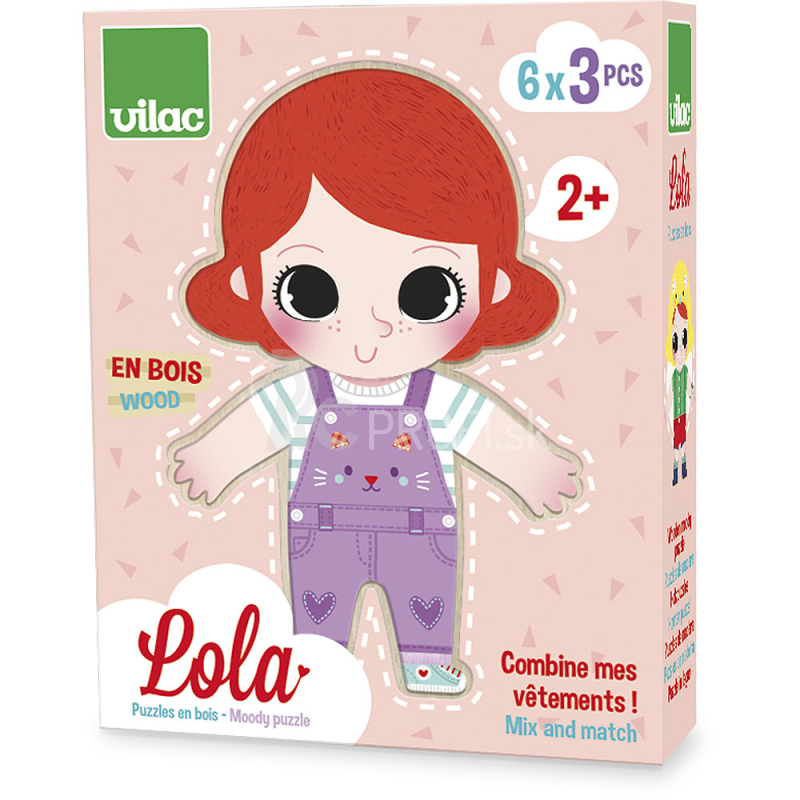 Vilac Lola Obliekanie Puzzle