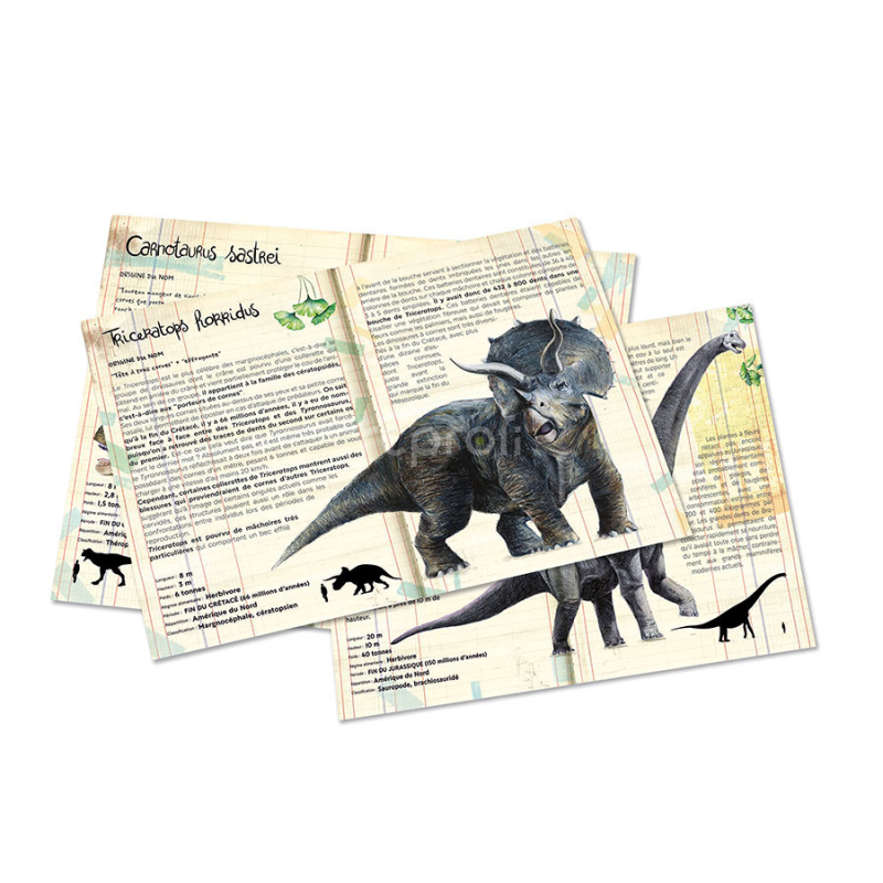 Vilac Sada 3 dinosaurích puzzle