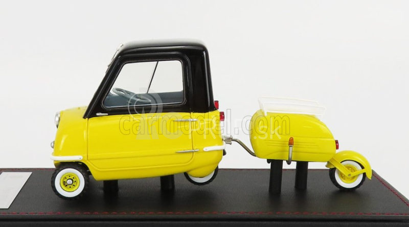 Vmb-models Peel P50 s prívesom 1964 1:18 žltá čierna