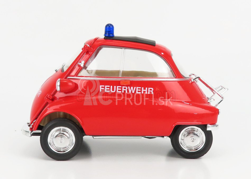 Welly BMW Isetta Feuerwehr 1955 1:18 červená čierna