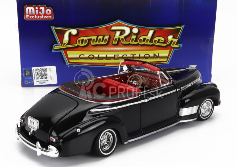 Welly Chevrolet Special De Luxe Cabriolet Open Low Rider 1941 1:24 čierna