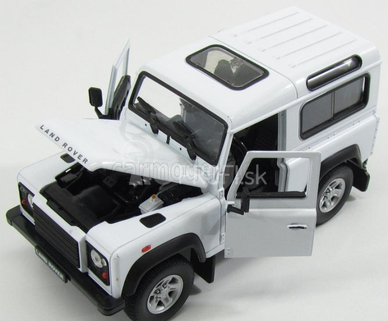 Welly Land rover Land Defender 90 1984 1:24 Biela